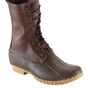 10" Brown Bean Boots